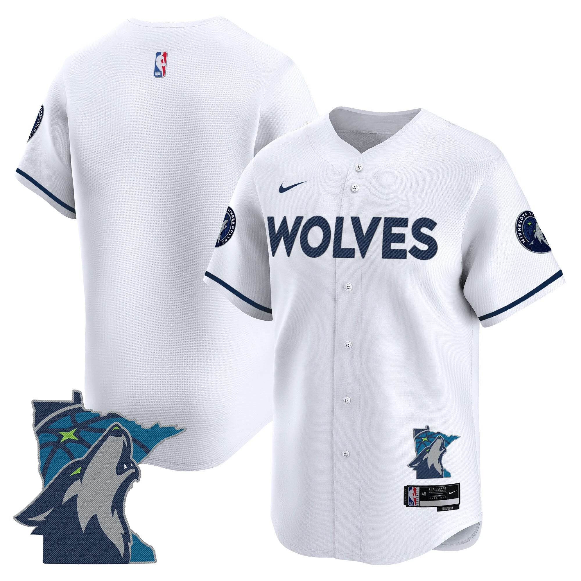 MIN 2025 Vapor Baseball Jersey - All Stitched