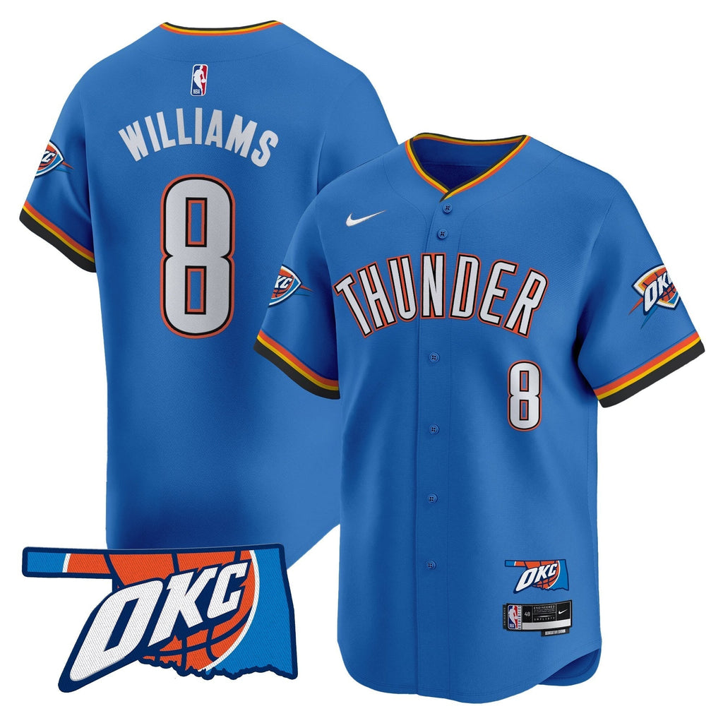 OKC Vapor Baseball Jersey - All Stitched
