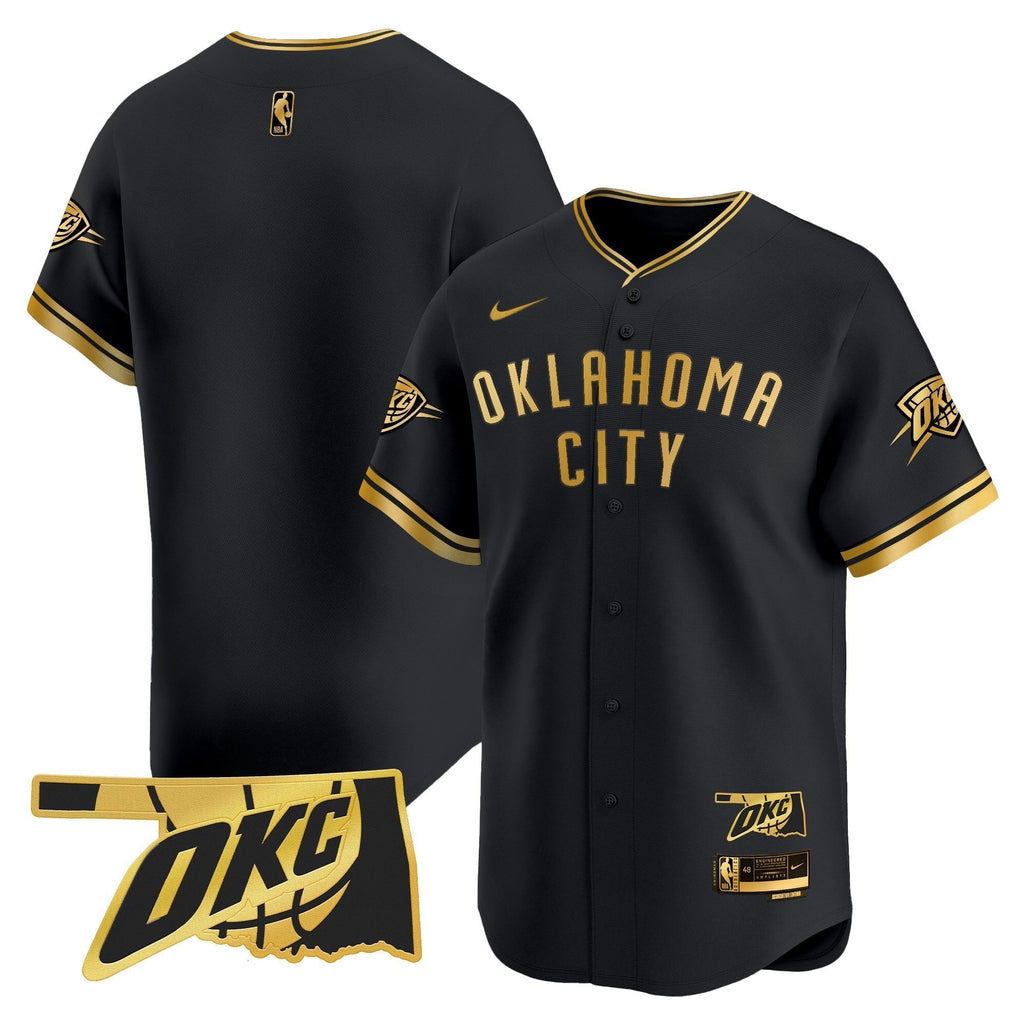 OKC Vapor Baseball Jersey - All Stitched