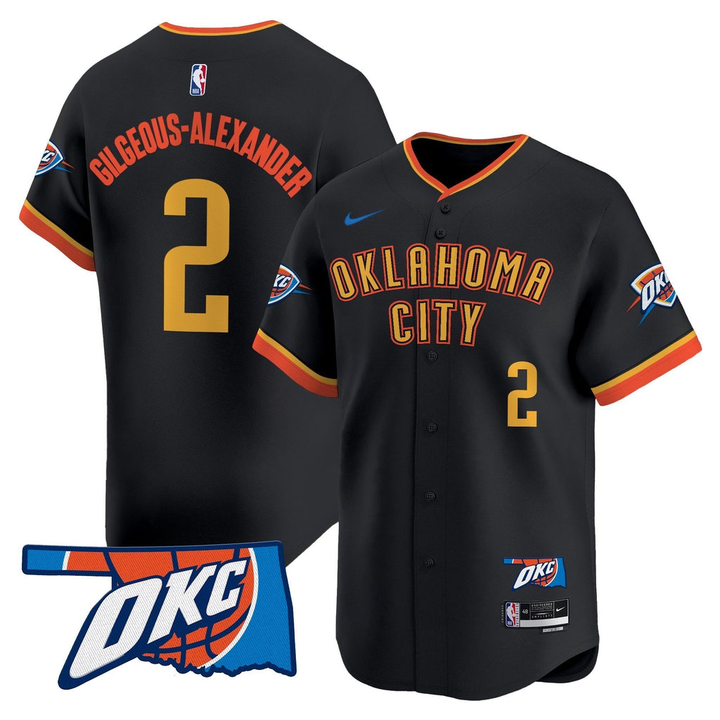 OKC Vapor Baseball Jersey - All Stitched