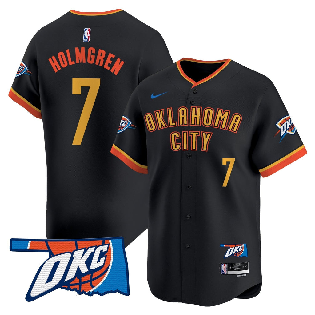 OKC Vapor Baseball Jersey - All Stitched