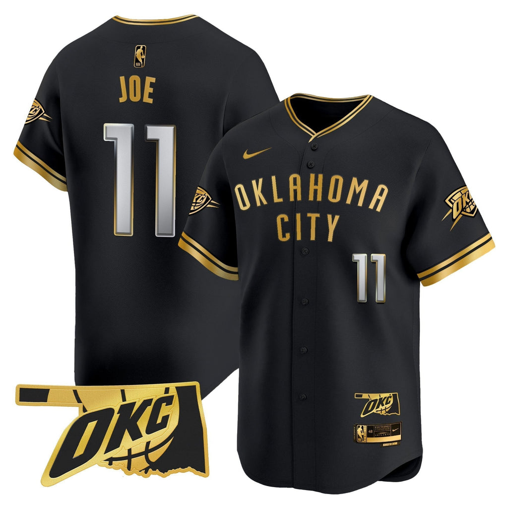 OKC Vapor Baseball Jersey - All Stitched