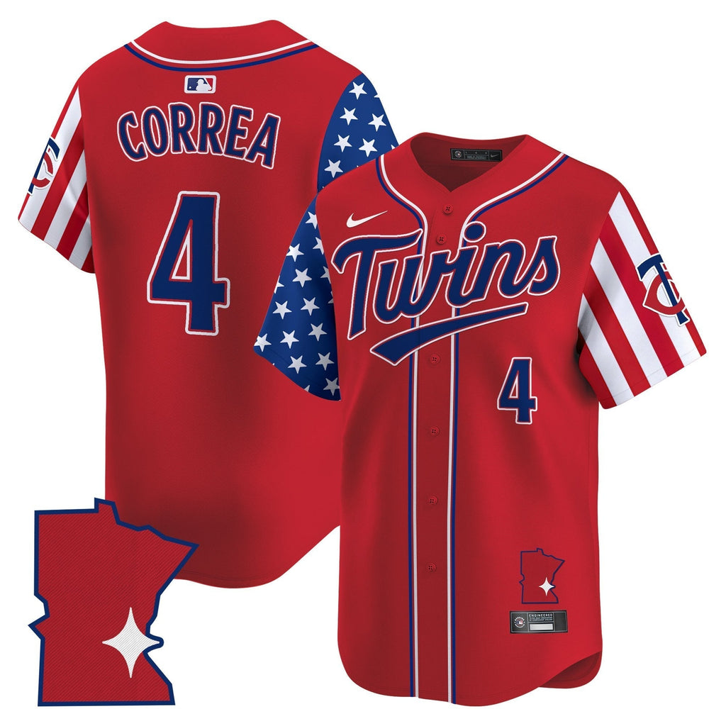 MIN 2025 Independence Day Vapor Premier Limited Jersey - All Stitched