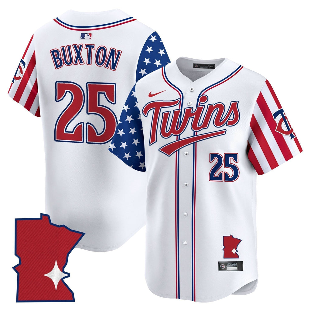 MIN 2025 Independence Day Vapor Premier Limited Jersey - All Stitched