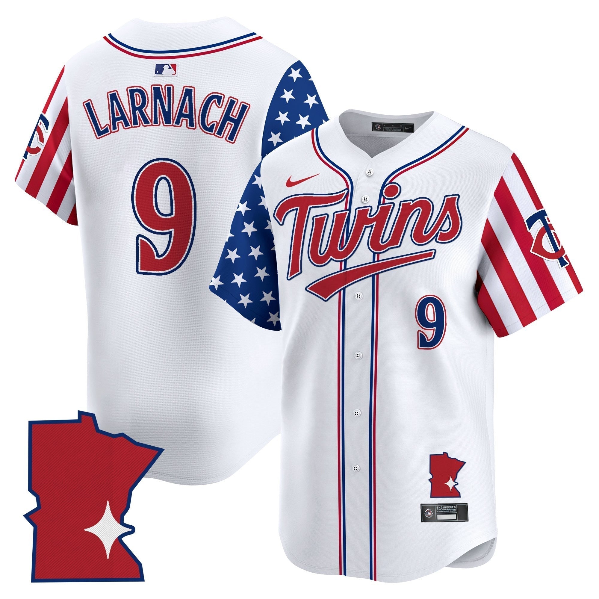 MIN 2025 Independence Day Vapor Premier Limited Men Jersey - All Stitched