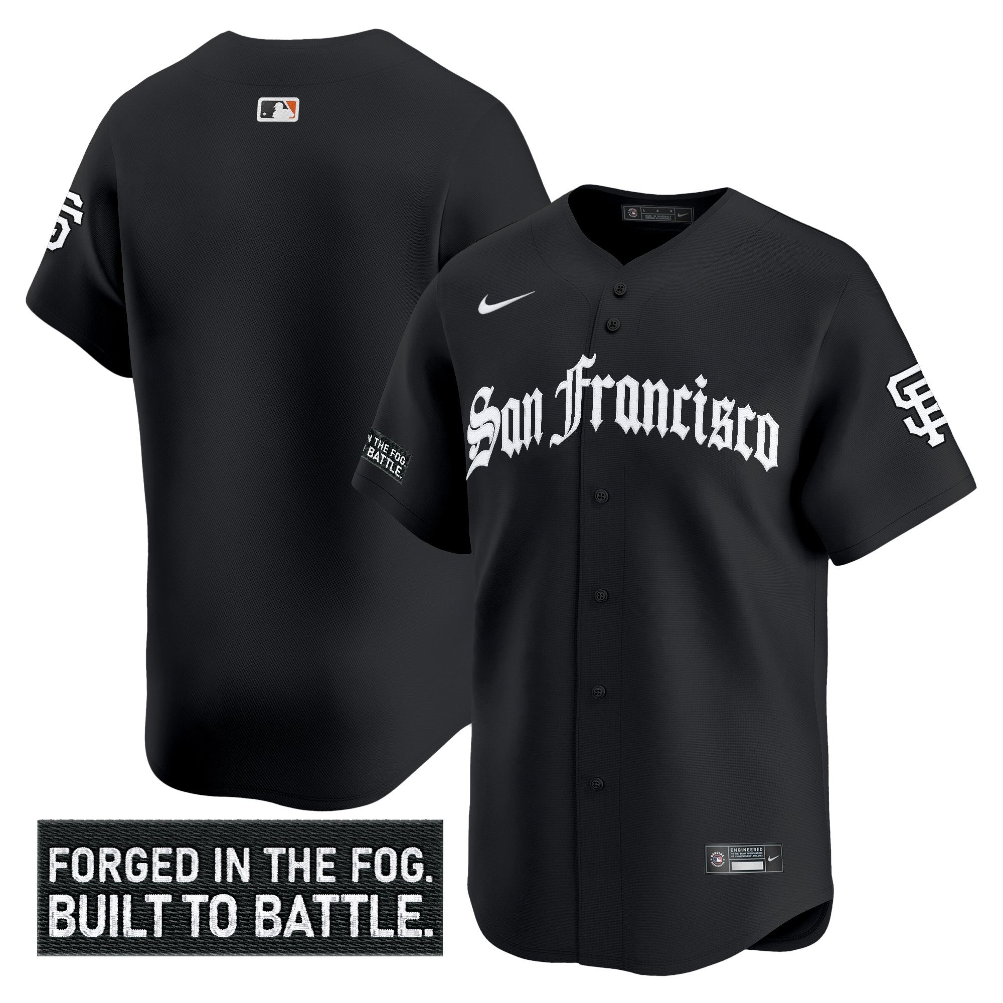 SF 'Gothic Fog Edition' Vapor Premier Limited Men Jersey - All Stitched