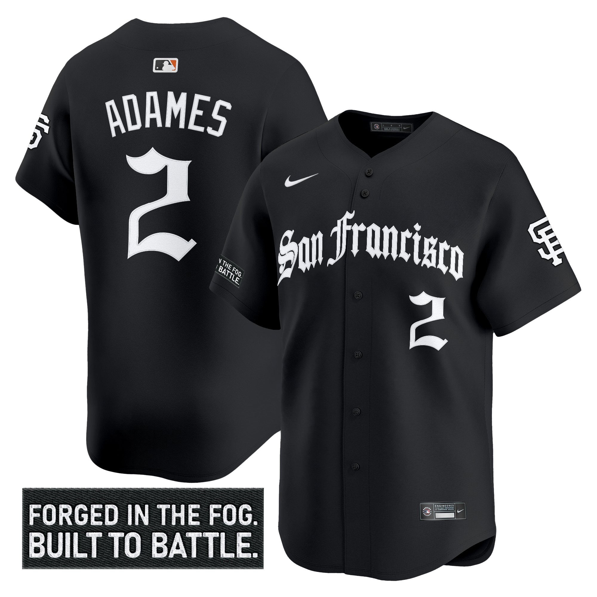 SF 'Gothic Fog Edition' Vapor Premier Limited Men Jersey - All Stitched