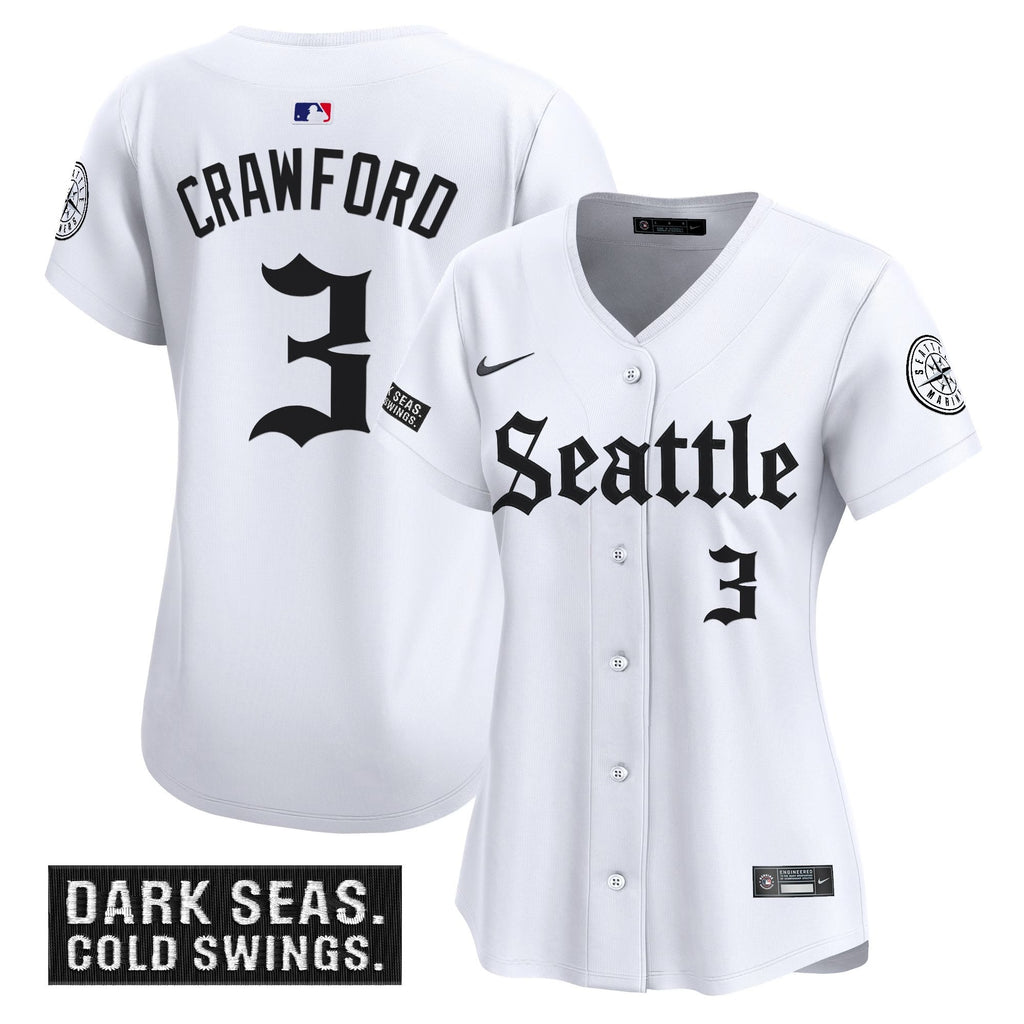 Women's SEA 'Deep Sea Gothic Edition' Vapor Premier Limited Jersey - All Stitched