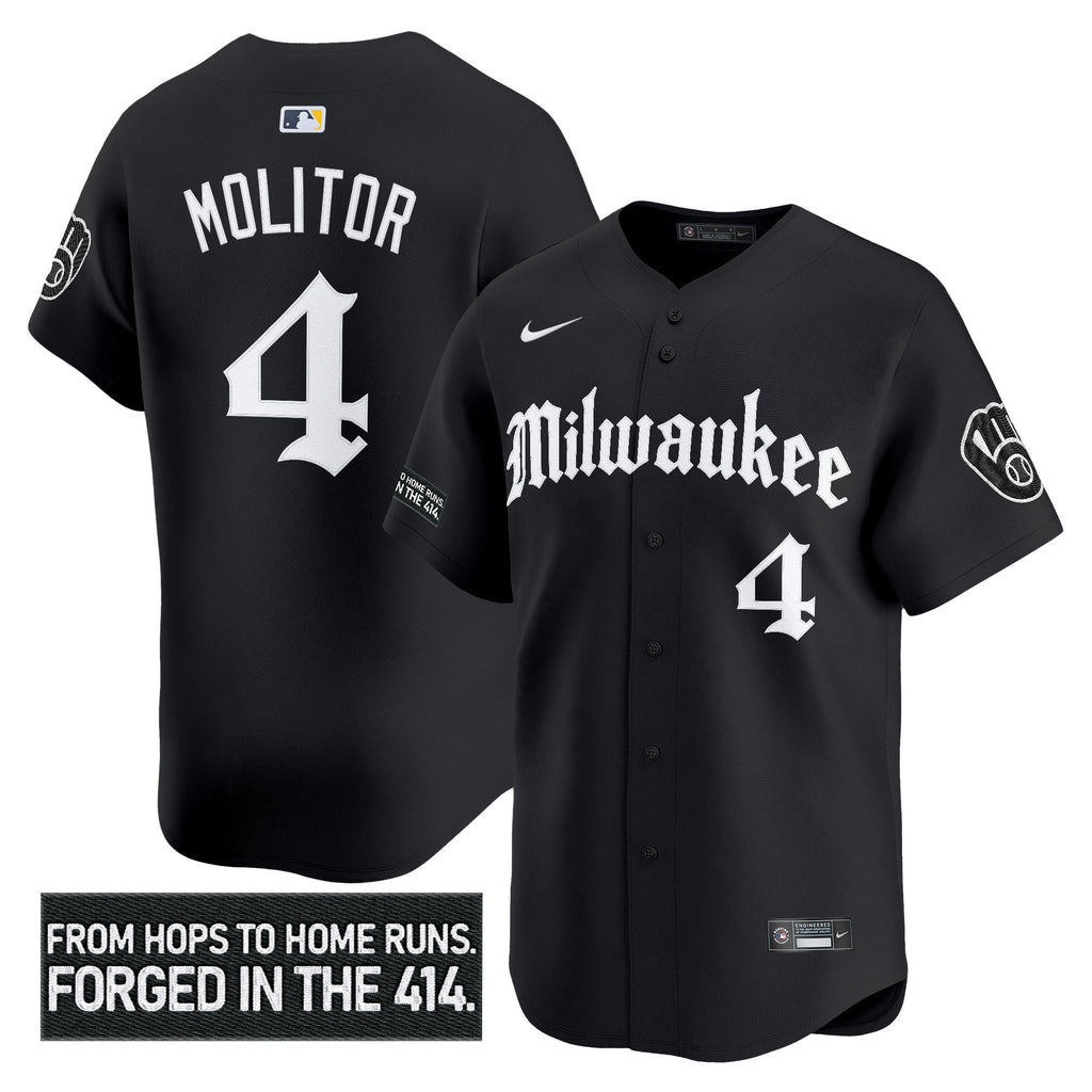 MIL 'Gothic 414 Shadows Edition' Vapor Premier Limited Men Jersey - All Stitched