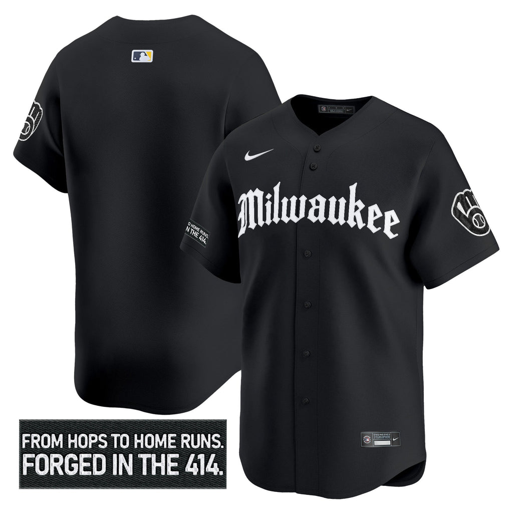 MIL 'Gothic 414 Shadows Edition' Vapor Premier Limited Men Jersey - All Stitched