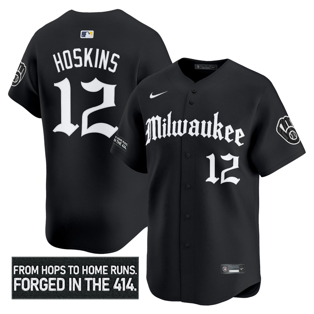 MIL 'Gothic 414 Shadows Edition' Vapor Premier Limited Men Jersey - All Stitched