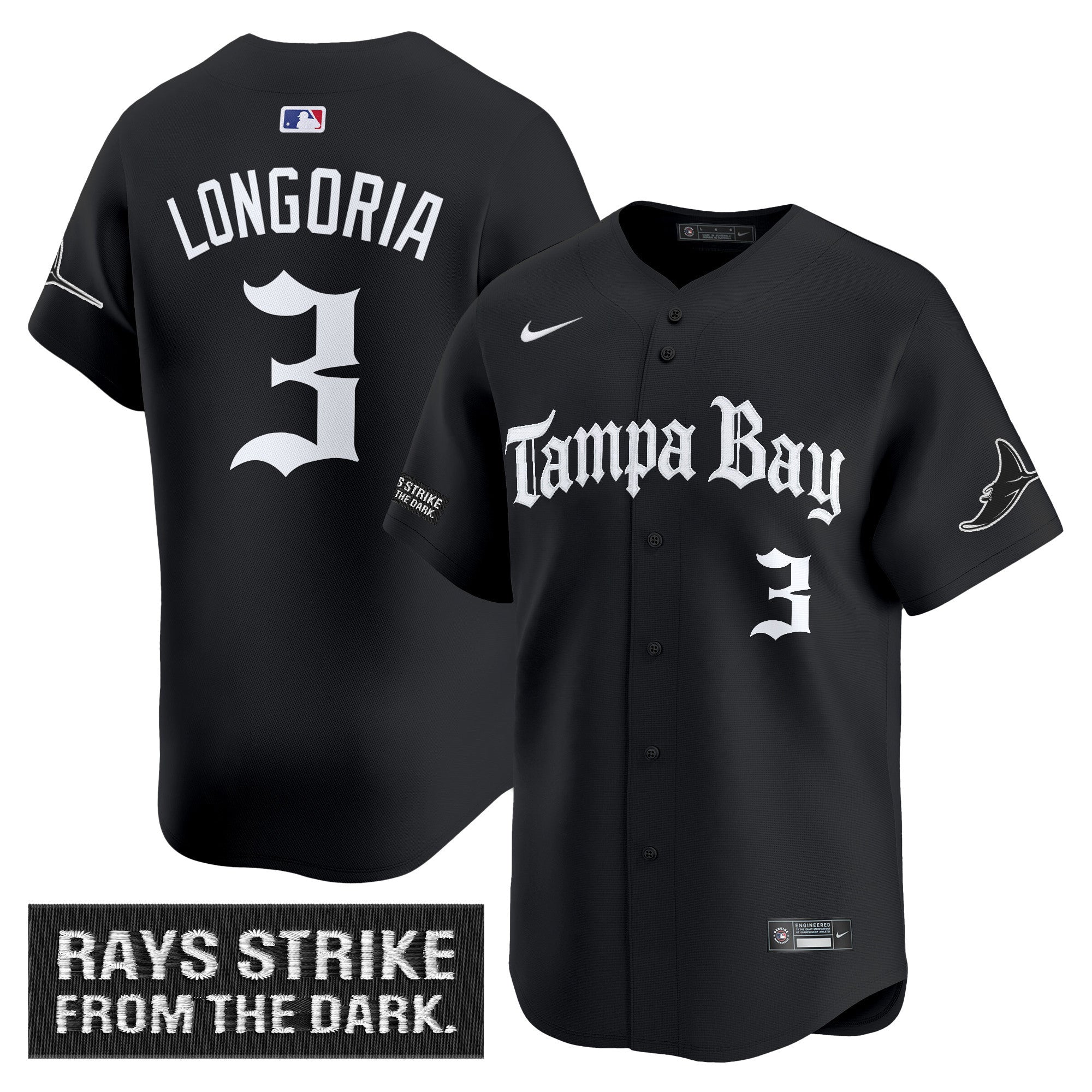 TB 'Gothic Deepwater Edition' Vapor Premier Limited Jersey - All Stitched