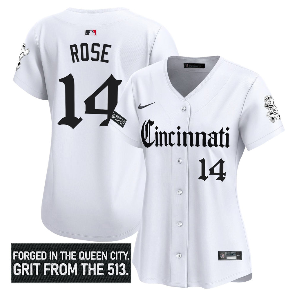 Women's CIN 'Gothic Queen City Edition' Vapor Premier Limited Jersey - All Stitched