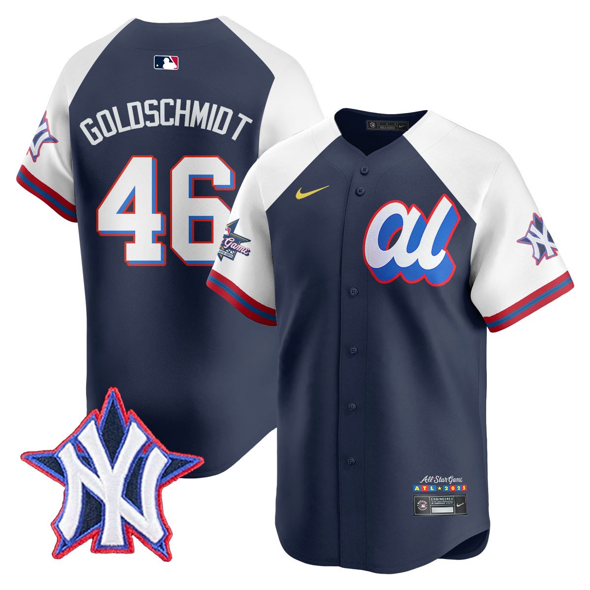American League 2025 MLB All-Star Jersey - All Stitched