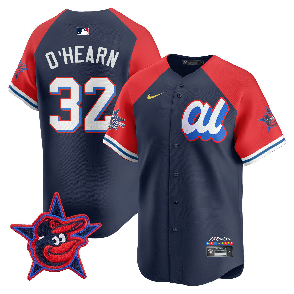 American League 2025 MLB All-Star Jersey - All Stitched