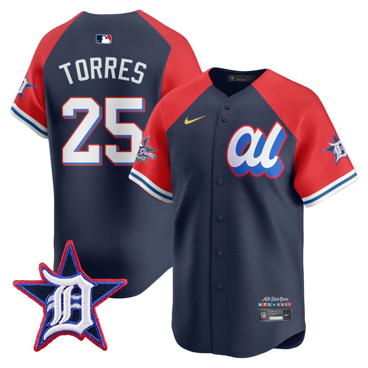 American League 2025 MLB All-Star Jersey - All Stitched