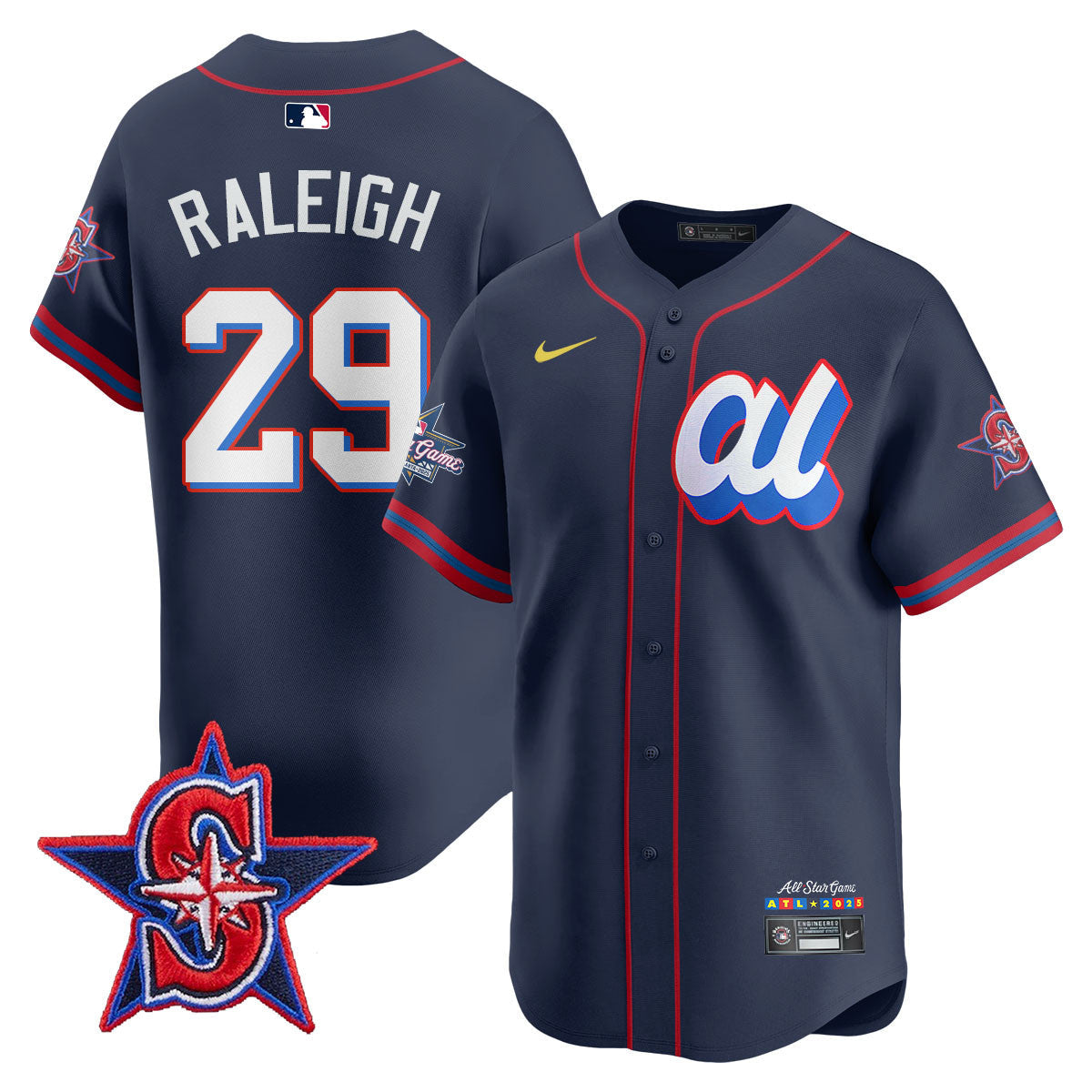 American League 2025 MLB All-Star Jersey - All Stitched