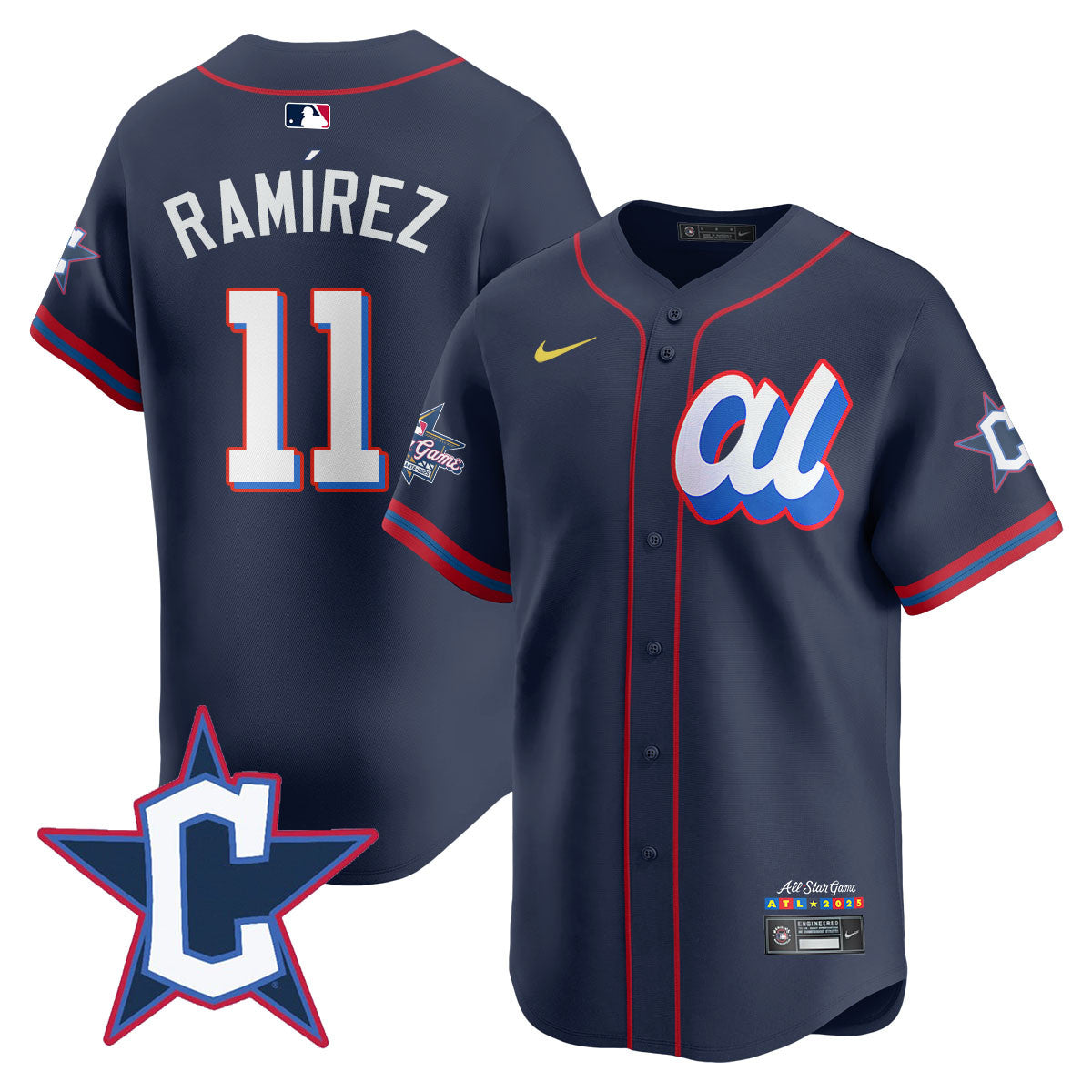 American League 2025 MLB All-Star Jersey - All Stitched