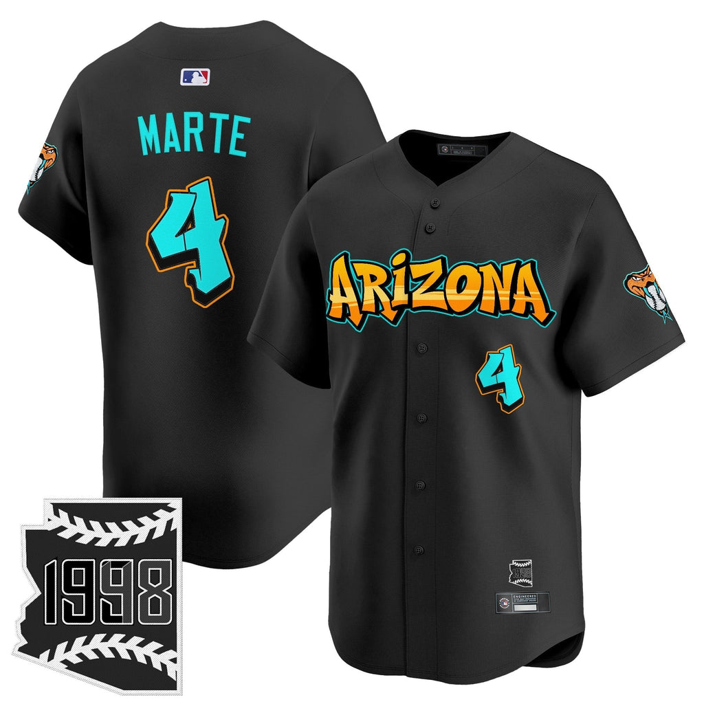 ARI 'Graffiti Desert Ink Edition' Vapor Premier Limited Jersey - All Stitched