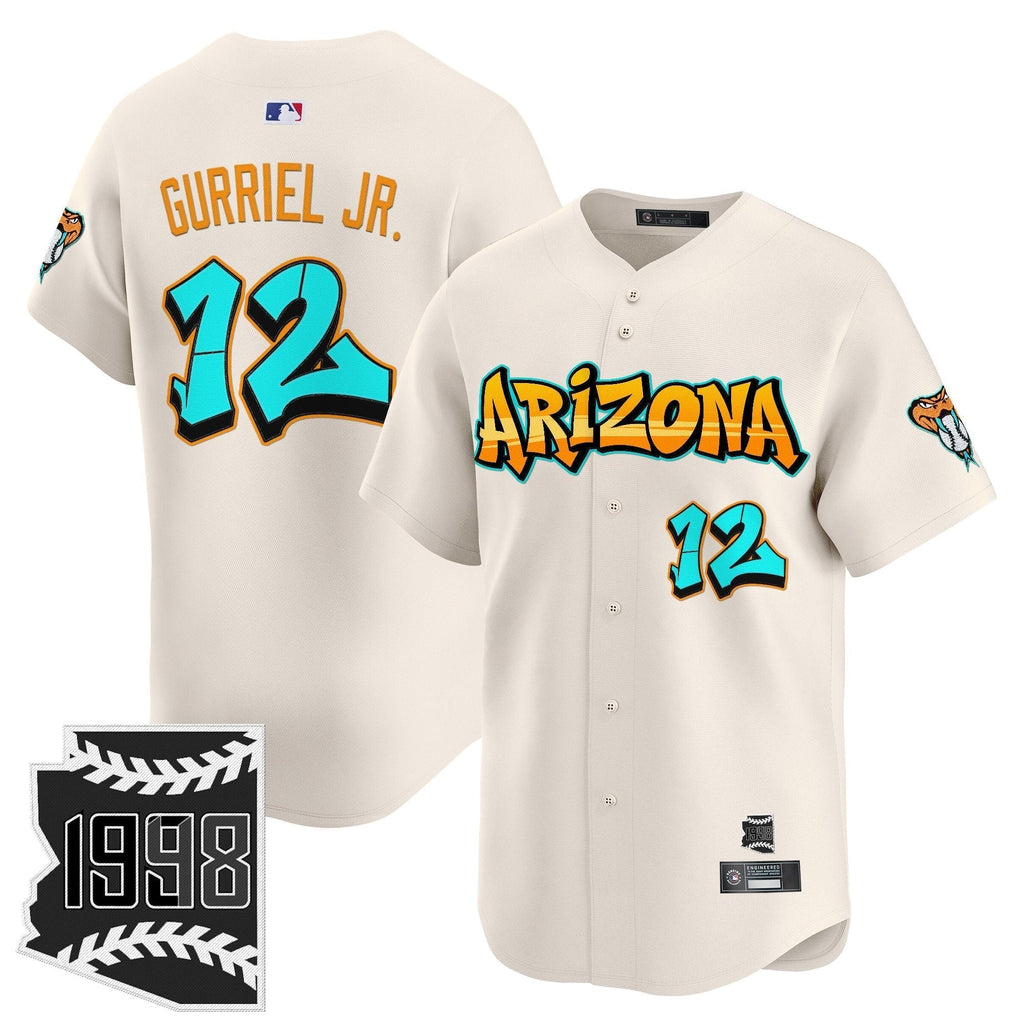 ARI 'Graffiti Desert Ink Edition' Vapor Premier Limited Men Jersey - All Stitched