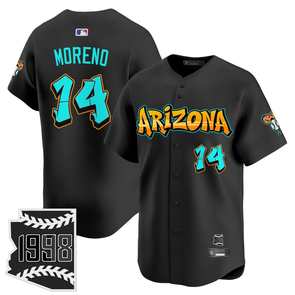 ARI 'Graffiti Desert Ink Edition' Vapor Premier Limited Jersey - All Stitched