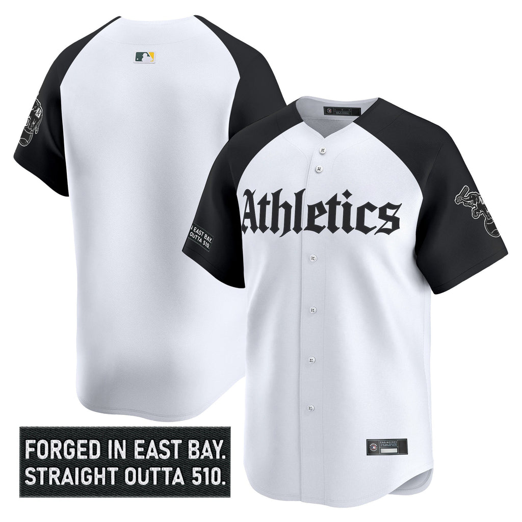 Athletics 'Gothic East Bay Edition' Vapor Premier Limited Jersey - All Stitched