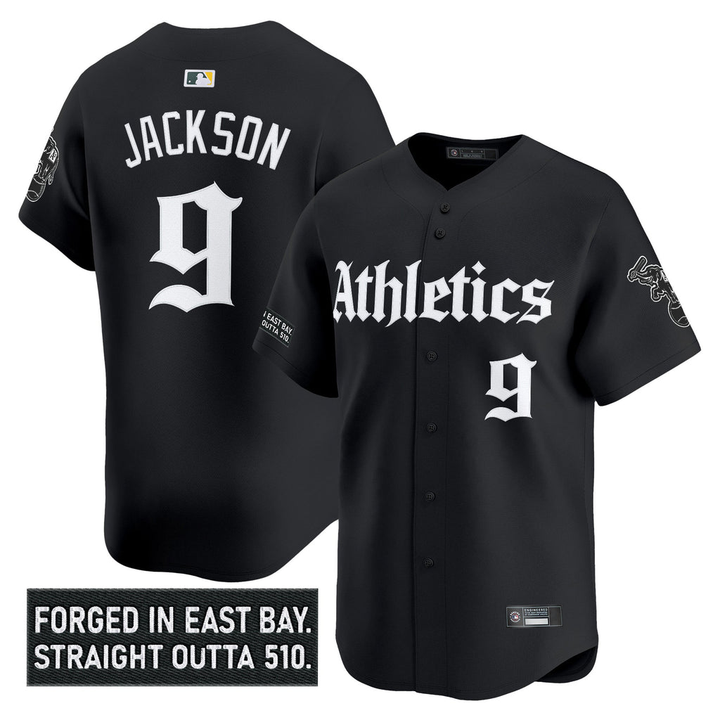 Athletics 'Gothic East Bay Edition' Vapor Premier Limited Jersey - All Stitched