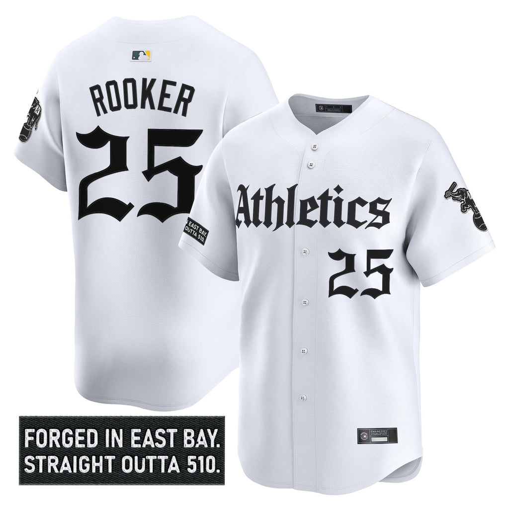 Athletics 'Gothic East Bay Edition' Vapor Premier Limited Jersey - All Stitched