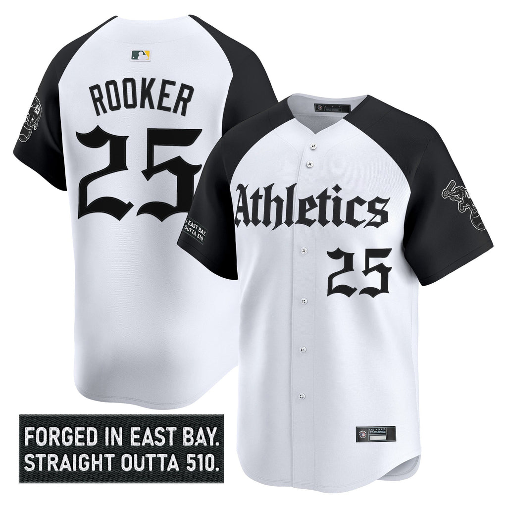 Athletics 'Gothic East Bay Edition' Vapor Premier Limited Jersey - All Stitched