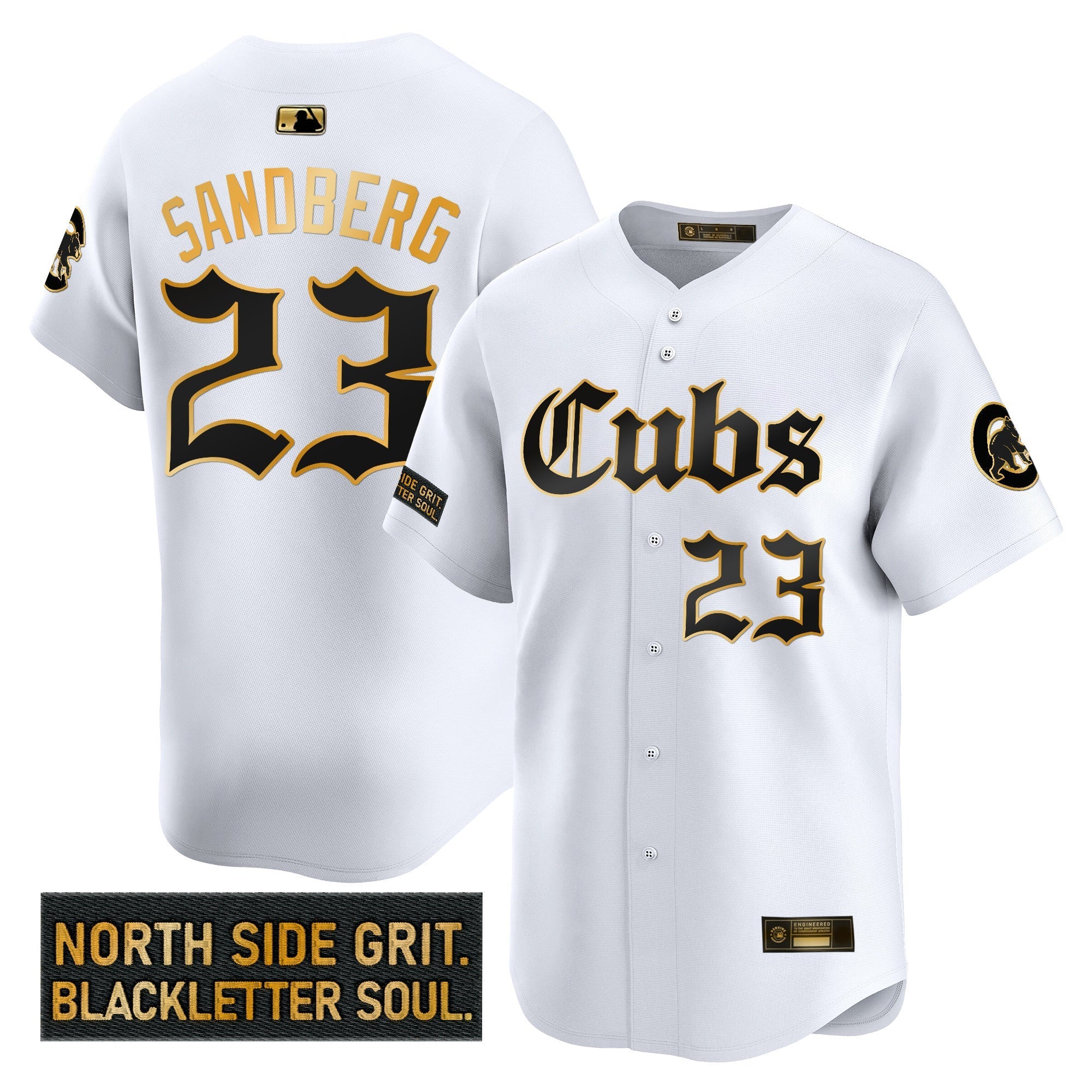 CHC 'Gothic North Side Edition' Gold Vapor Premier Limited Jersey - All Stitched
