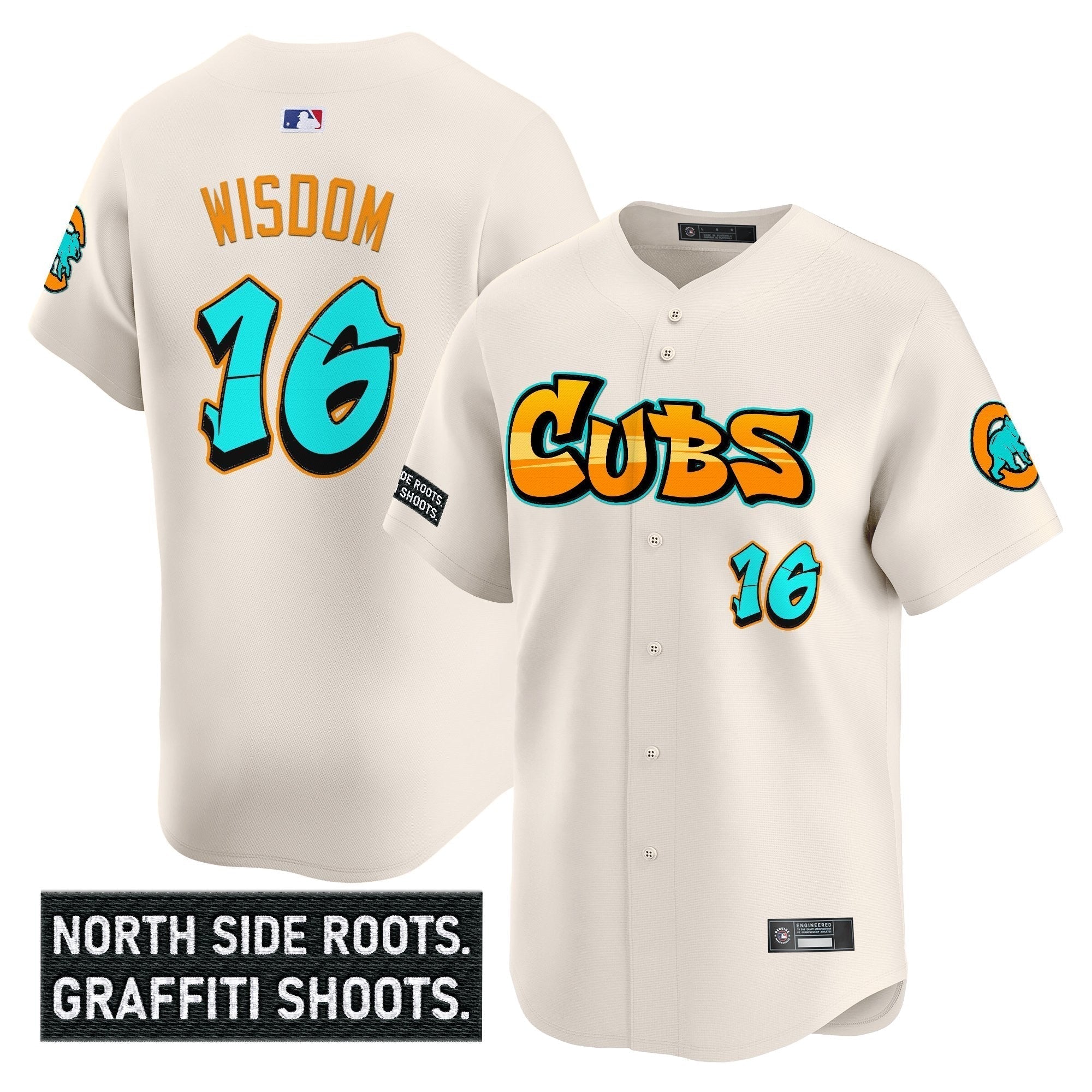 CHC 'Graffiti North Side Edition' Vapor Premier Limited Men Jersey - All Stitched