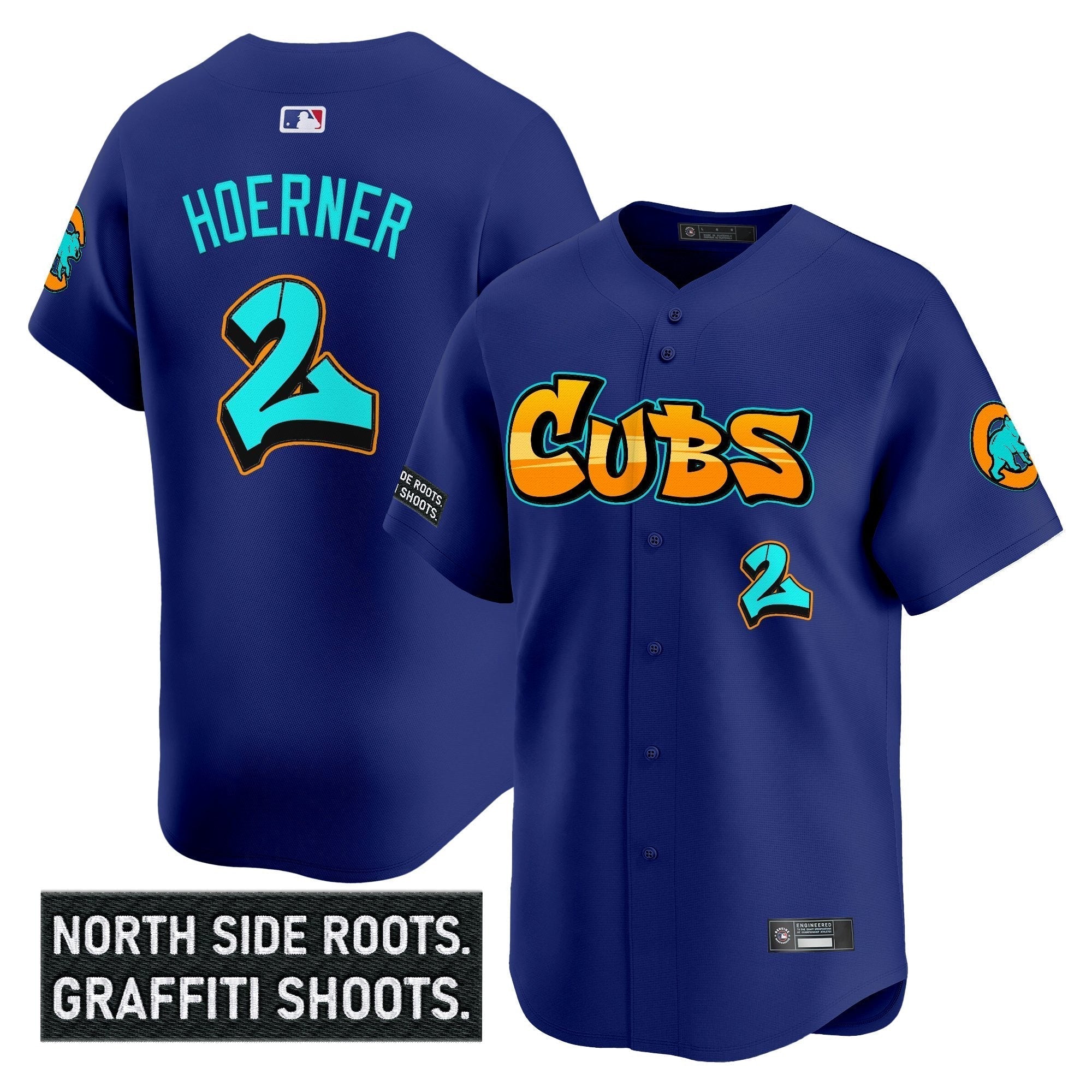 CHC 'Graffiti North Side Edition' Vapor Premier Limited Jersey - All Stitched