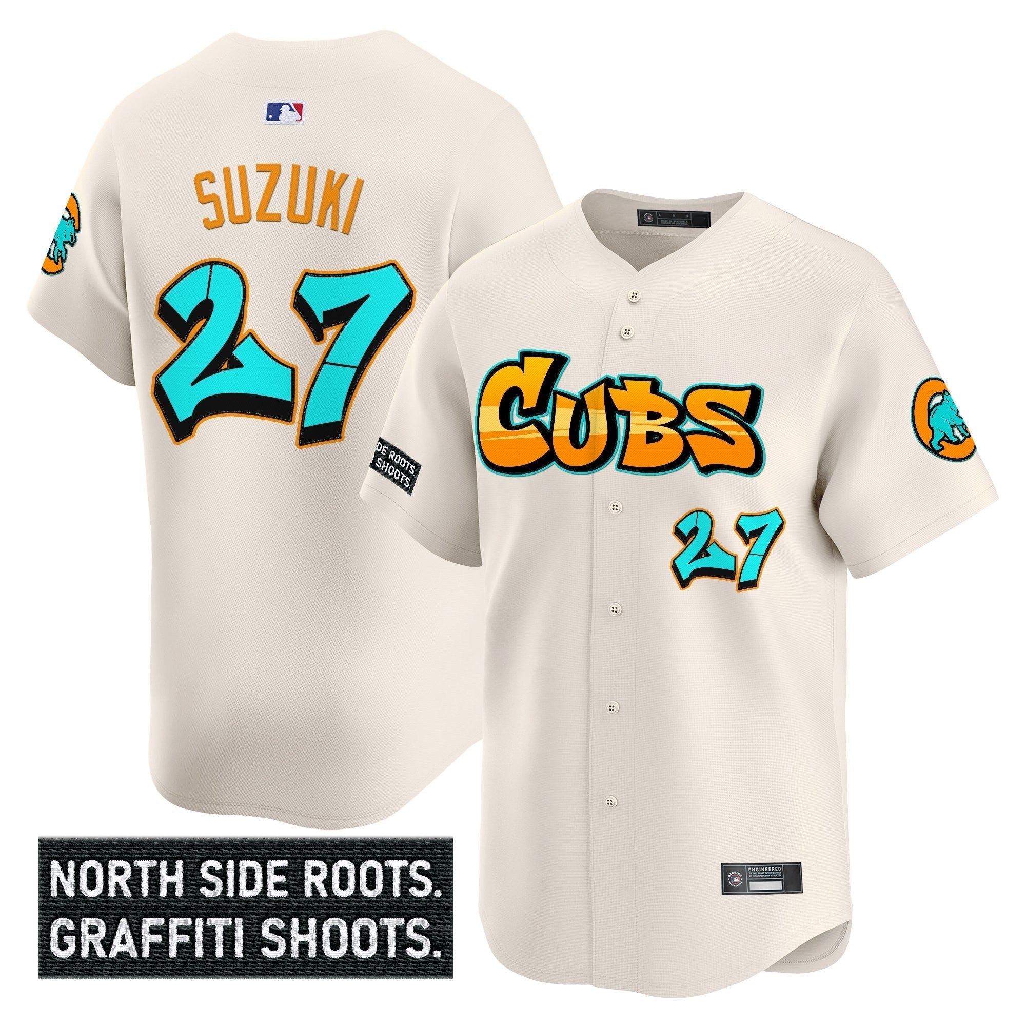 CHC 'Graffiti North Side Edition' Vapor Premier Limited Men Jersey - All Stitched