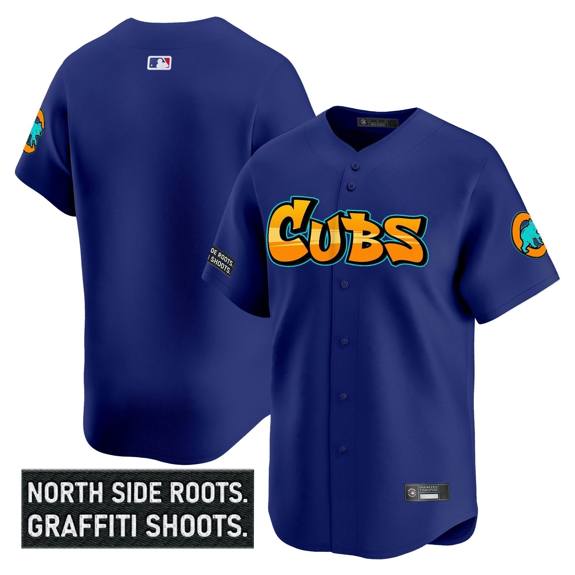 CHC 'Graffiti North Side Edition' Vapor Premier Limited Jersey - All Stitched