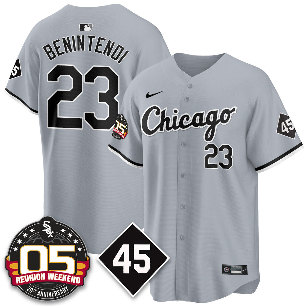 CWS Bobby Jenks 2025 Jersey - Reunion Weekend - All Stitched