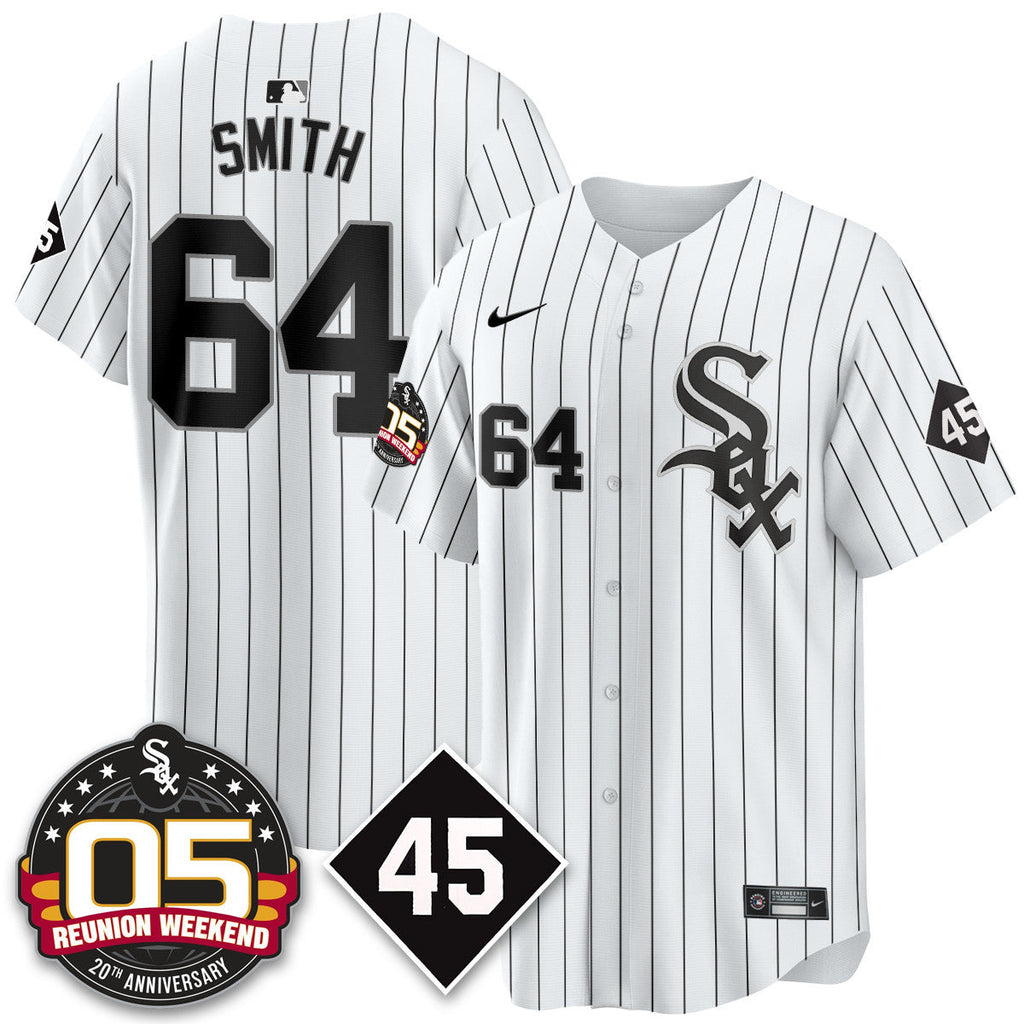 CWS Bobby Jenks 2025 Jersey - Reunion Weekend - All Stitched