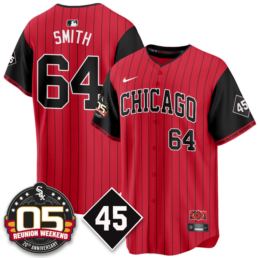 CWS Bobby Jenks 2025 Men Jersey - Reunion Weekend - All Stitched