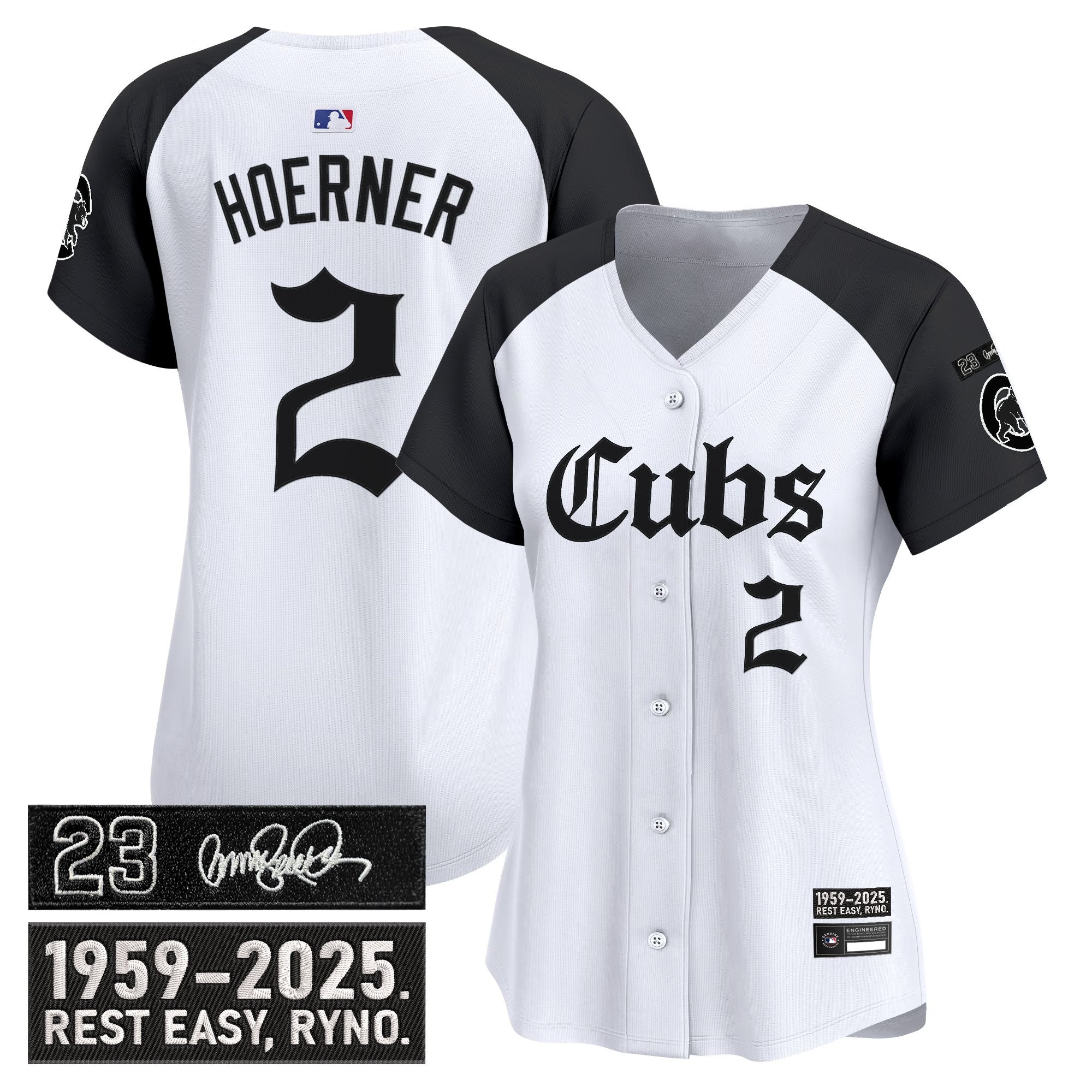 Women's CHC 'Ryne Sandberg Tribute' Vapor Premier Limited Jersey - Gothic Edition - All Stitched