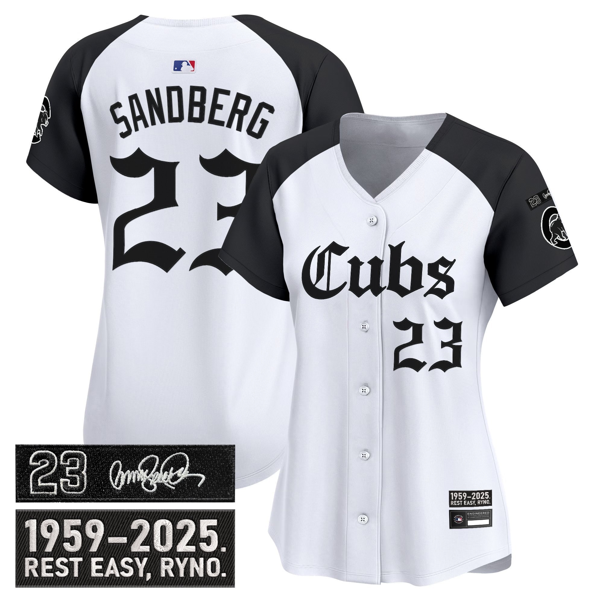 Women's CHC 'Ryne Sandberg Tribute' Vapor Premier Limited Jersey - Gothic Edition - All Stitched