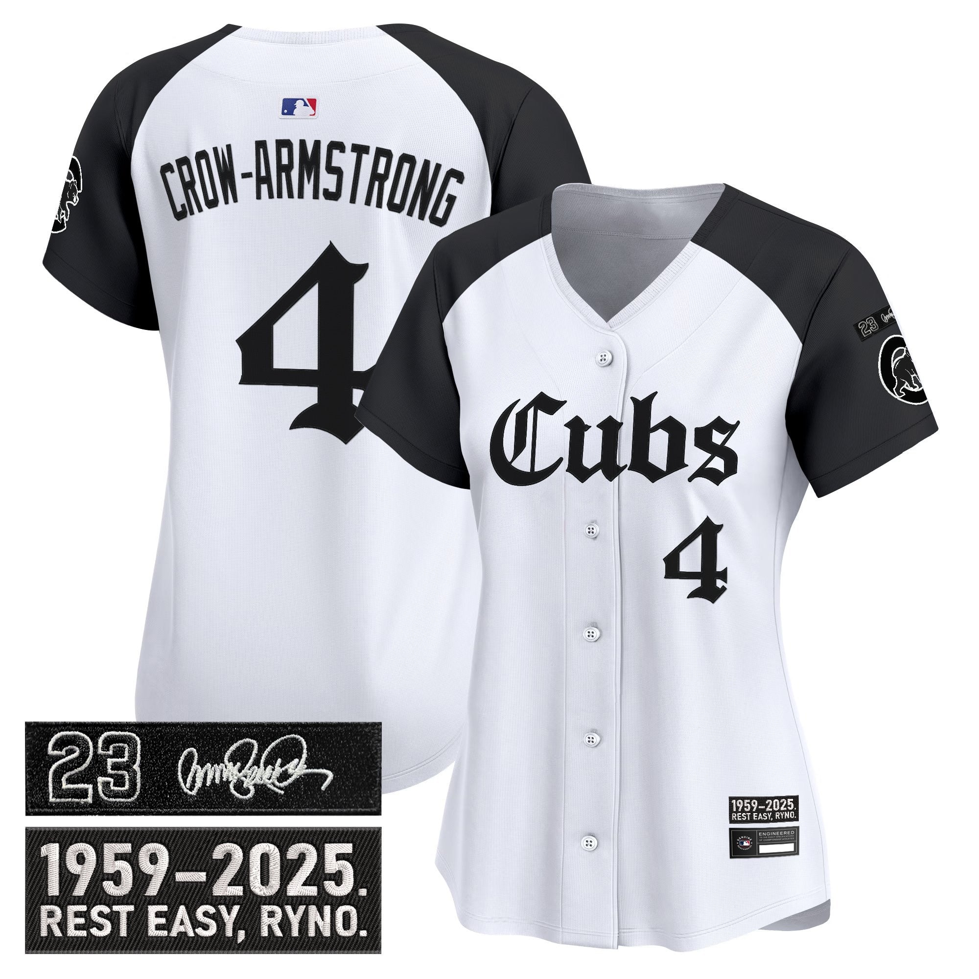 Women's CHC 'Ryne Sandberg Tribute' Vapor Premier Limited Jersey - Gothic Edition - All Stitched