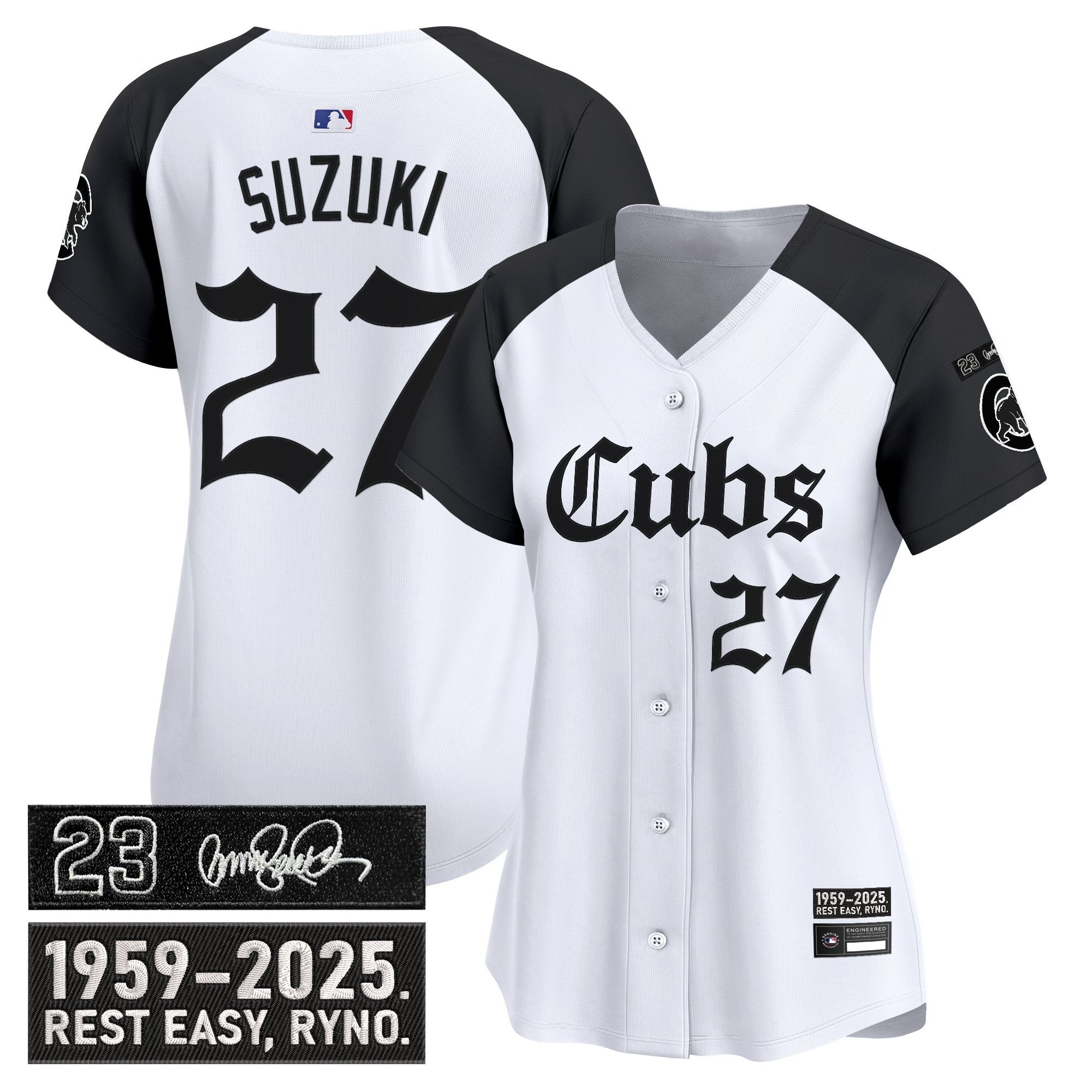 Women's CHC 'Ryne Sandberg Tribute' Vapor Premier Limited Jersey - Gothic Edition - All Stitched