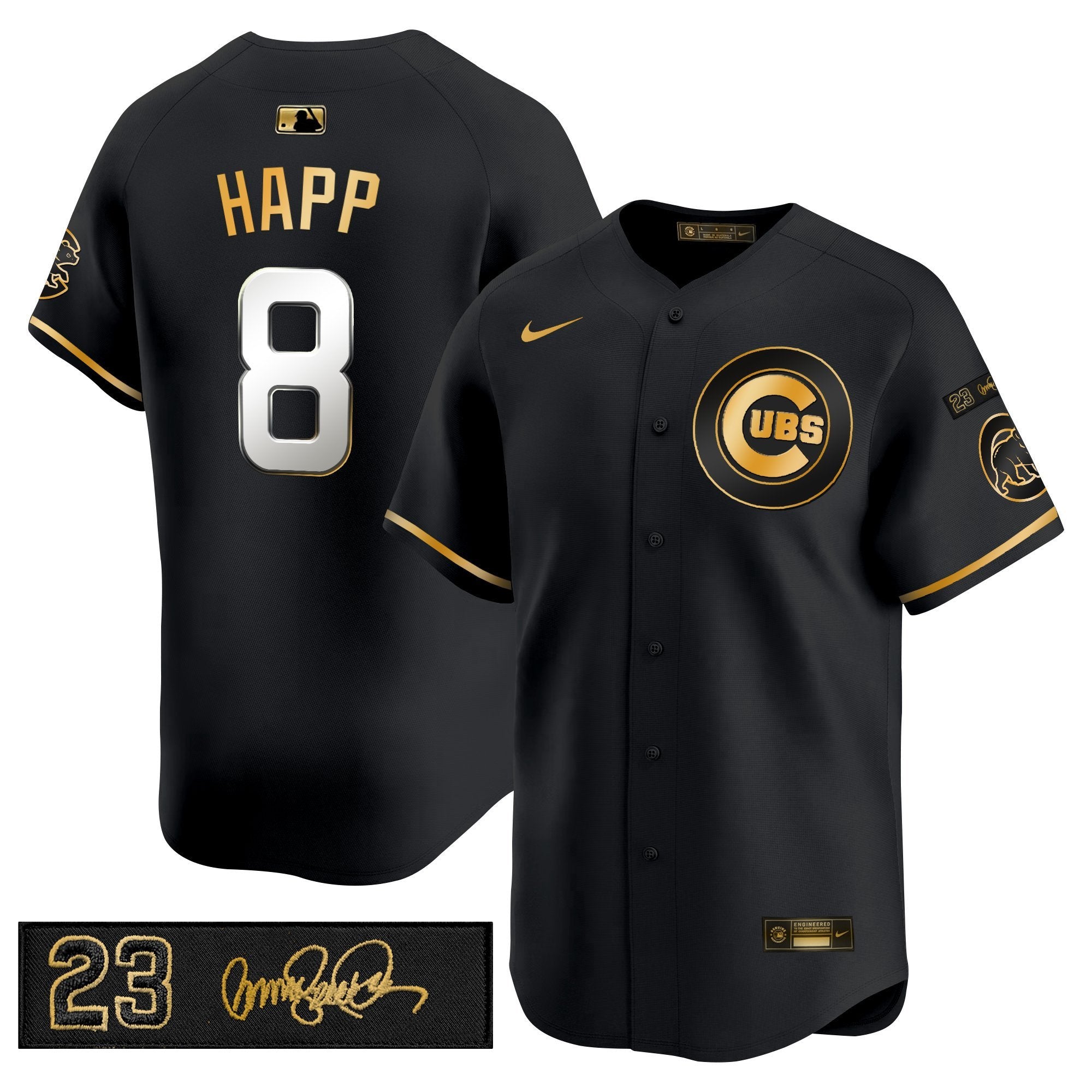 CHC 'Ryne Sandberg Tribute' Vapor Premier Limited Jersey V3 - All Stitched