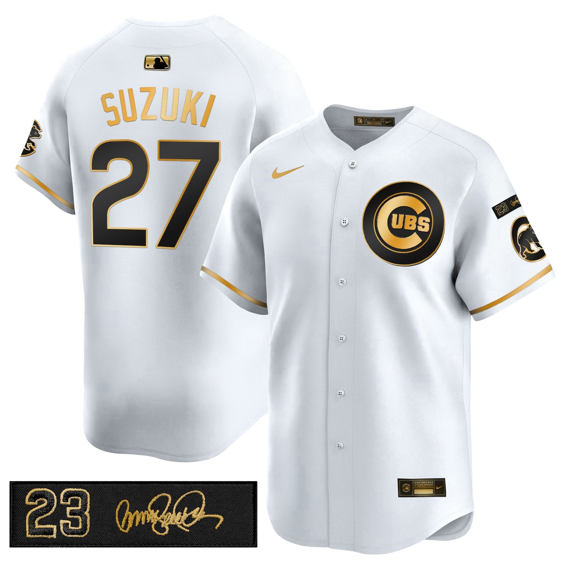 CHC 'Ryne Sandberg Tribute' Vapor Premier Limited Jersey V3 - All Stitched