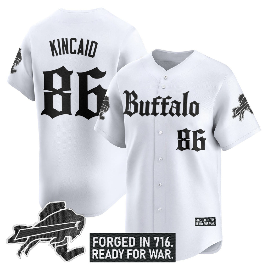 BUF 'Gothic Cold Front Edition' Vapor Baseball Jersey - All Stitched