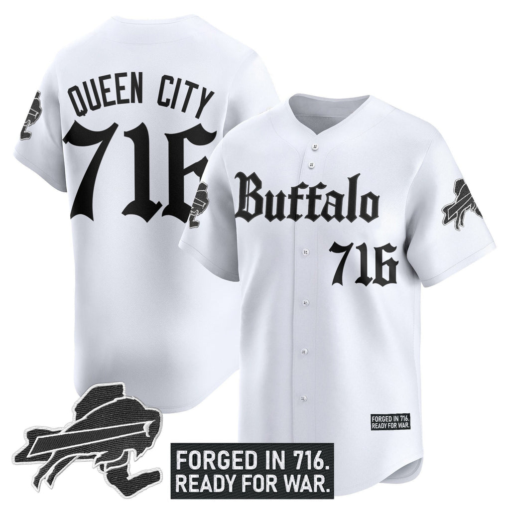 BUF 'Gothic Cold Front Edition' Vapor Baseball Jersey - All Stitched