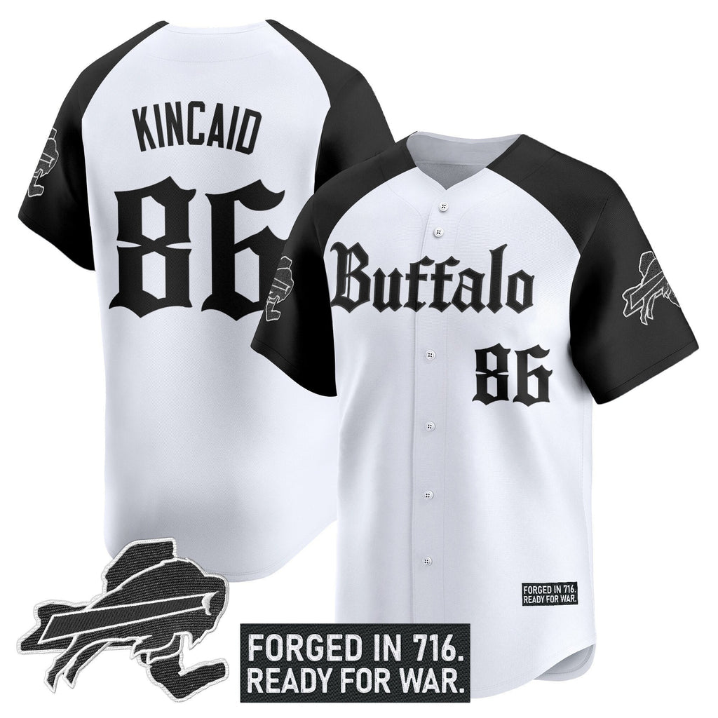 BUF 'Gothic Cold Front Edition' Vapor Baseball Jersey - All Stitched