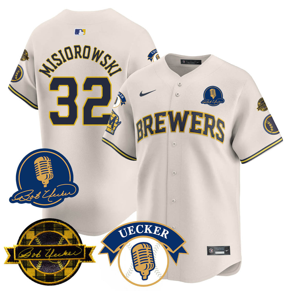 MIL 2025 Limited Jersey - Bob Uecker Patch - All Stitched