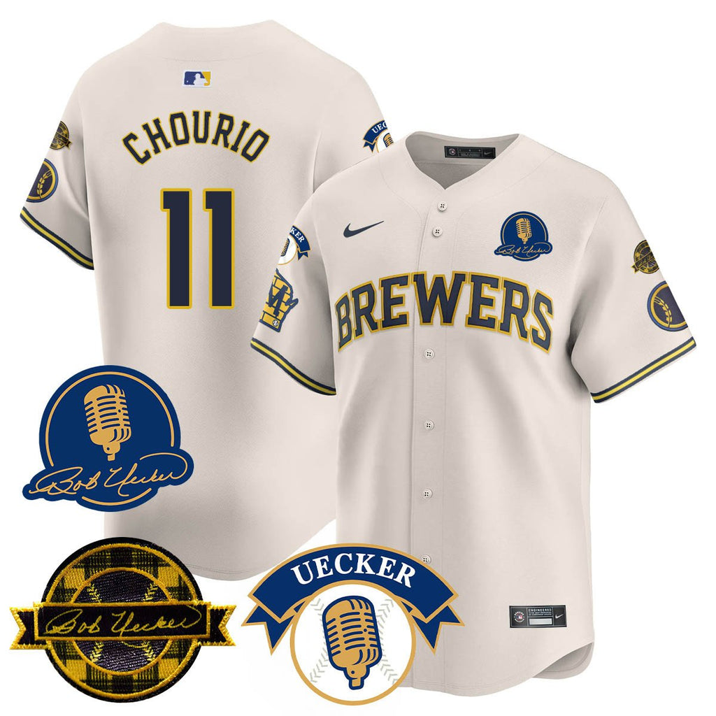 MIL 2025 Limited Jersey - Bob Uecker Patch - All Stitched
