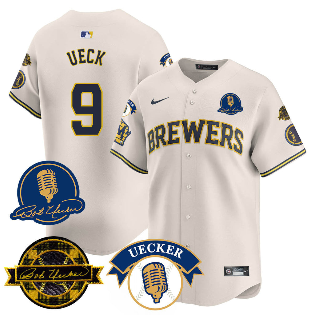 MIL 2025 Limited Jersey - Bob Uecker Patch - All Stitched