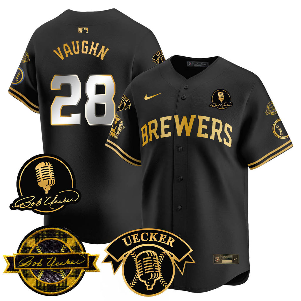 MIL 2025 Limited Jersey - Bob Uecker Patch - All Stitched
